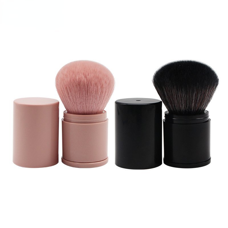 Retractable Powder Blush Brush soft bristles