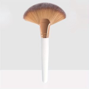 Fan-Shaped Powder Brush - Luxurious and Professional
