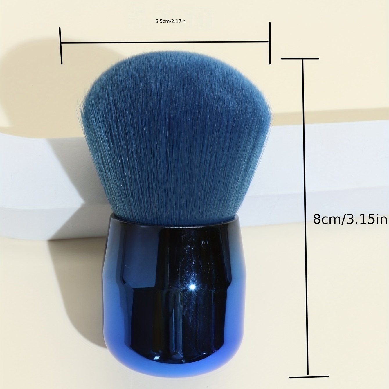 Large Soft Oval Nylon Bristle Brush