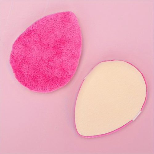 694dd5523a7a53b238762096f8e67d22-1 1pc Water Drop Shaped Powder Puff - Latex-Free, Double-Sided, for Flawless Face Makeup