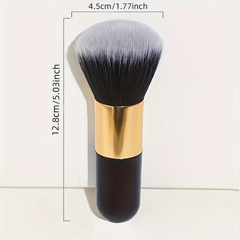 Large Size Powder Brush - Soft Nylon Bristles, Multifunctional Makeup Tool