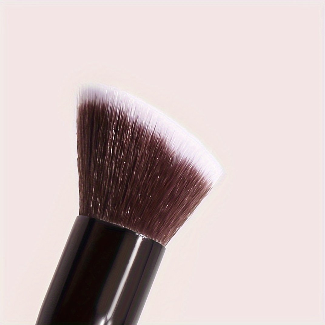 Multifunctional makeup brush with soft bristles
