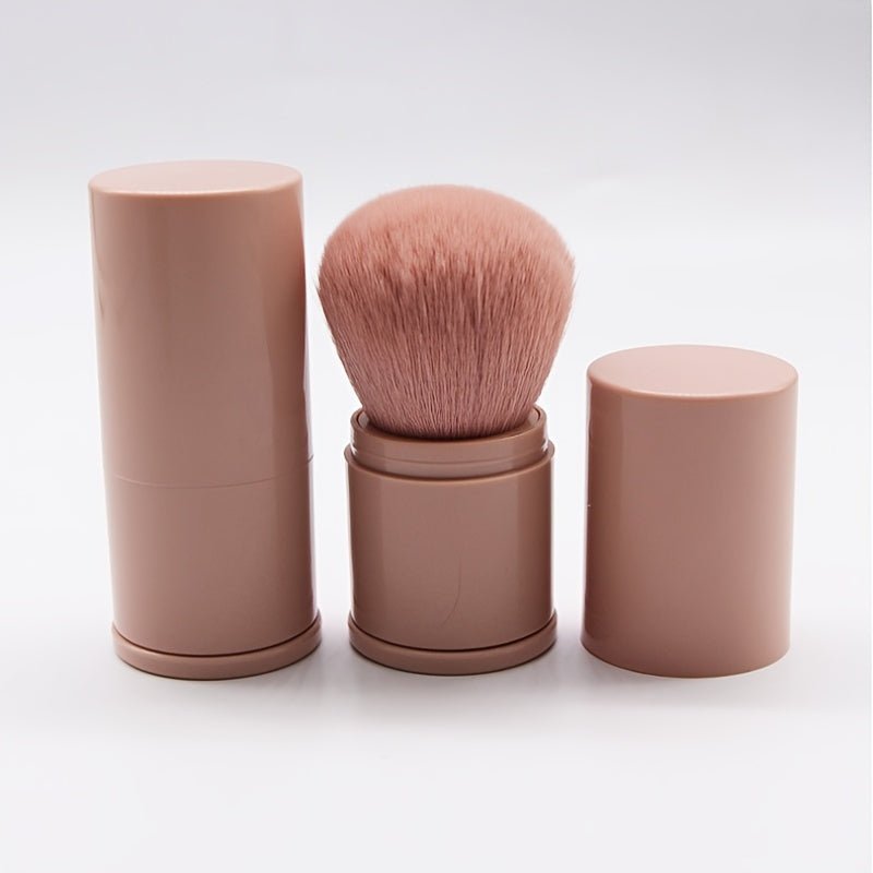 fa8c439b01e3fdfc48acea74abdddefd-1 Retractable Powder Blush Brush - Portable, Soft Bristles, Travel Size